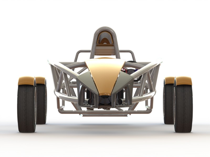 ariel-atom原子跑车3D图纸(无悬挂系统)